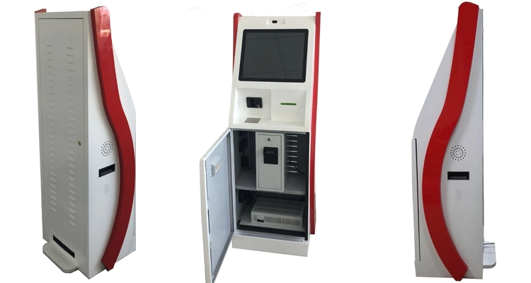 Interactive Touch Payment Kiosk Equipment with Printer, Camera, Pinpad and Bill Acceptor