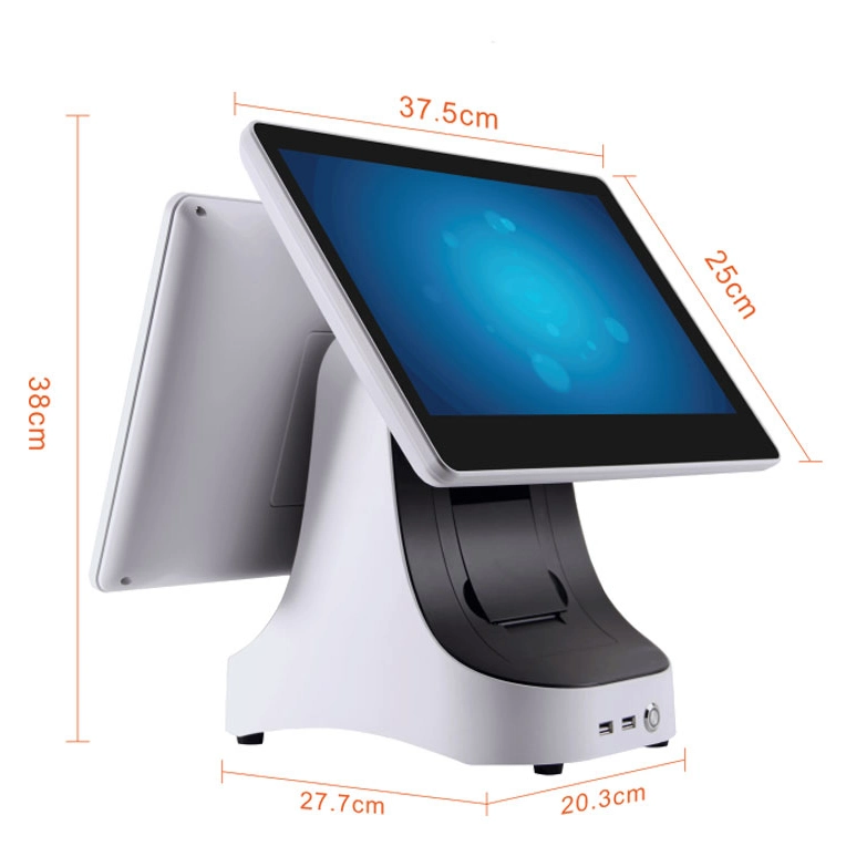 15.6 Inch Android Window POS All in One PC Kiosk Touch Screen Cash Register