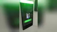 Body Temperature Screening Security Gate, Face Recognition Thermometer