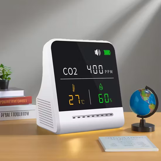 Direct Manufacturer Air Quality Monitor Gas Analyzer Temperature Detecting CO2 Carbon Dioxide Detector