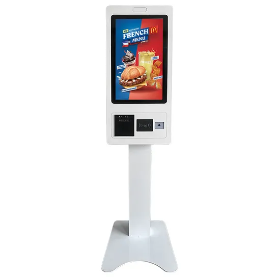 Fast Food Restaurant 32-Inch Smart Touch Screen Self-Service Order Payment Kiosk