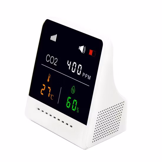 Infrared Ndir CO2 Air Quality Monitor Test CO2 Meter Measurement Indoor Real Time Monitor Gas Detector
